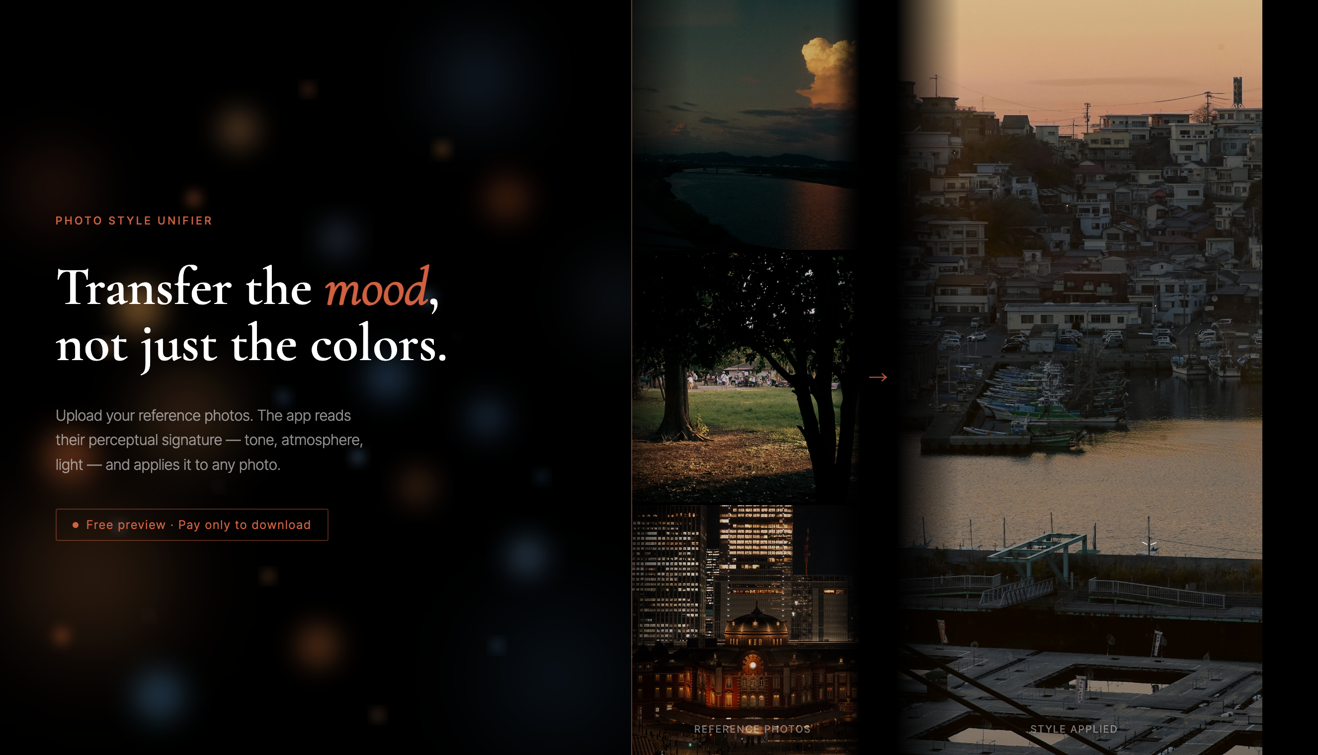 Photo Style Unifier gallery image