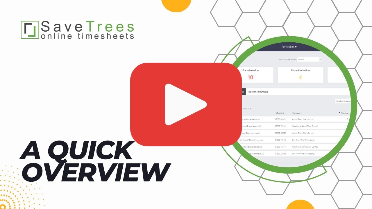 SaveTrees Online Timesheets gallery image
