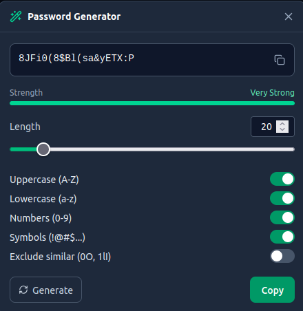 CryptVault — Encrypted Secrets Manager gallery image