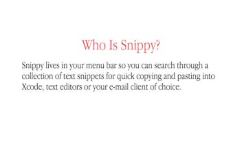 Snippy gallery image
