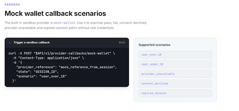 AgeCheck API screenshot 2