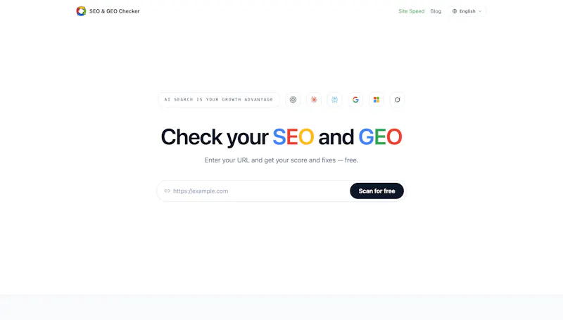 SEO & GEO Checker screenshot 2