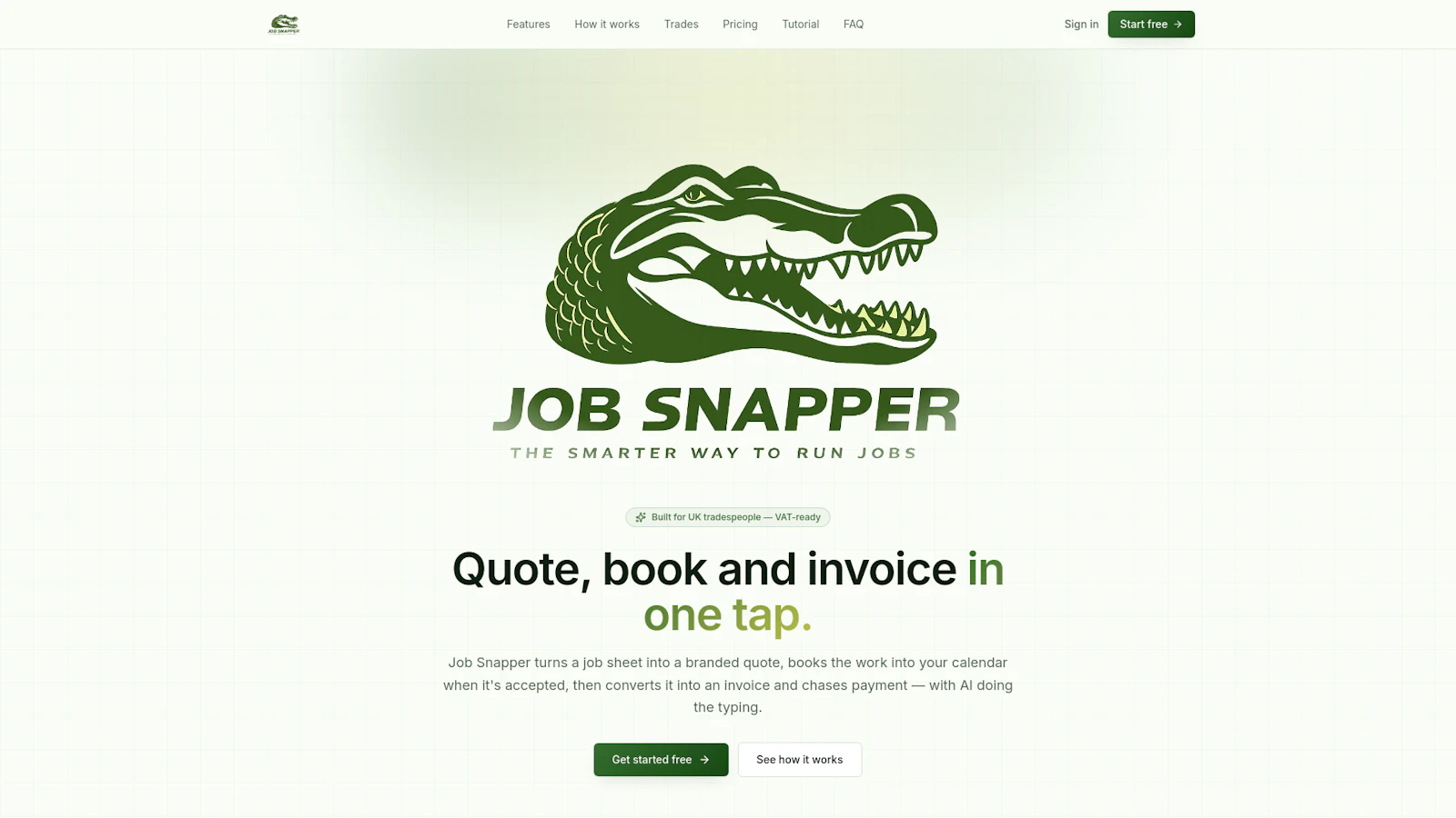 Job Snapper screenshot 1