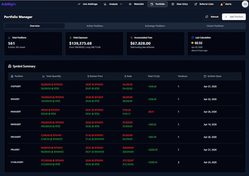ArbiSight screenshot 2