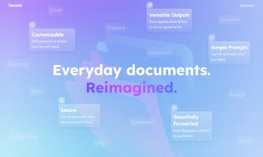 Docera - Streamline your document creation and save time on writing and formatting