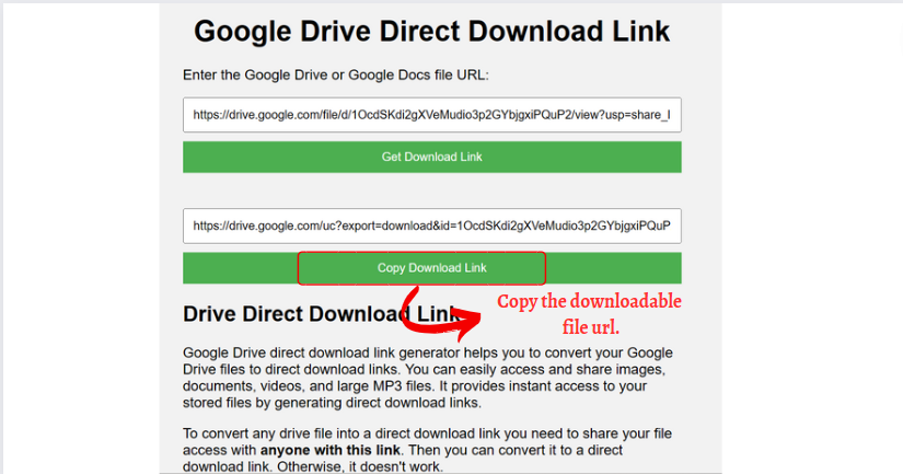 Google Drive Direct Download -Link media 4