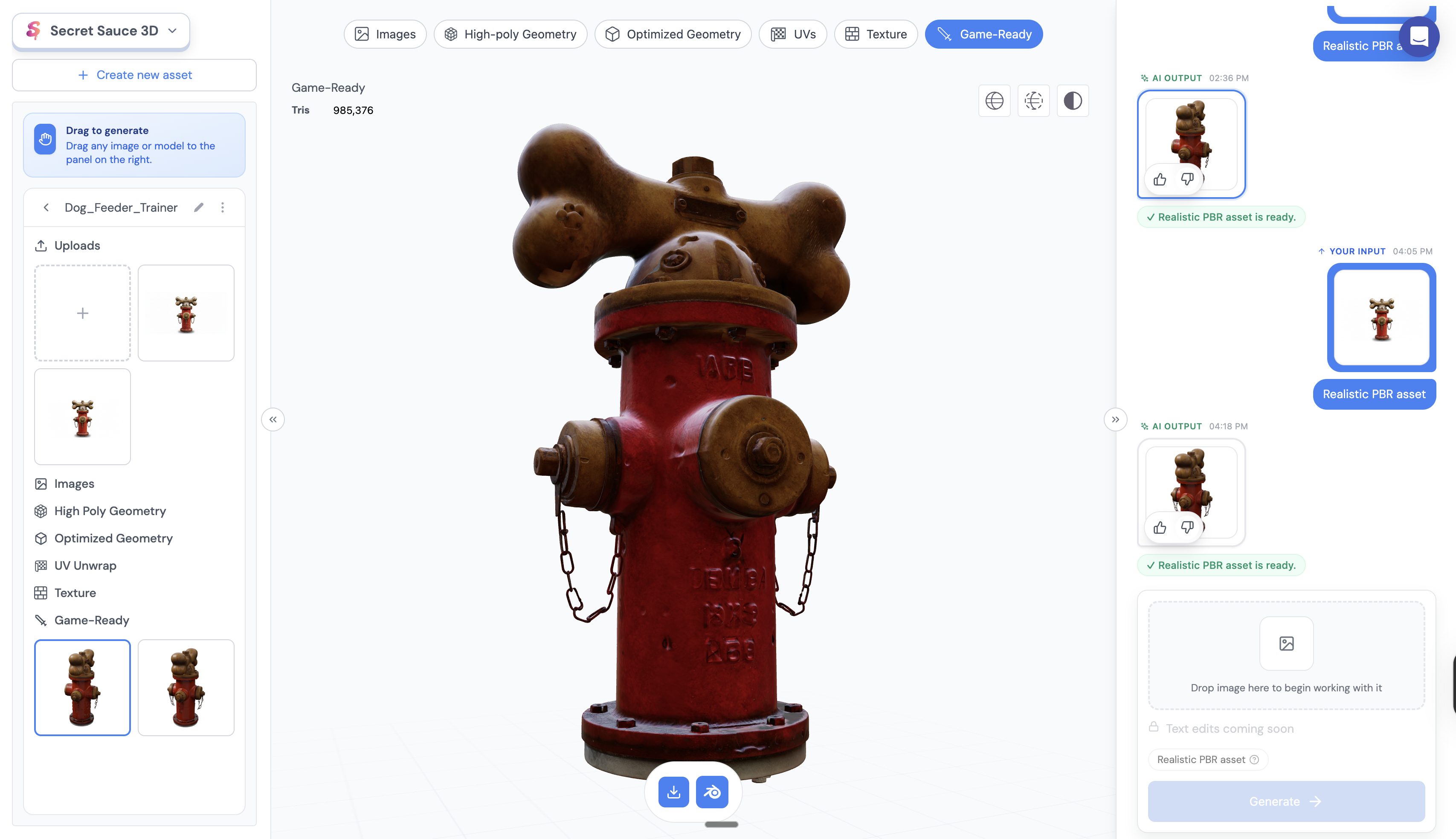 Secret Sauce 3D 圖庫圖片