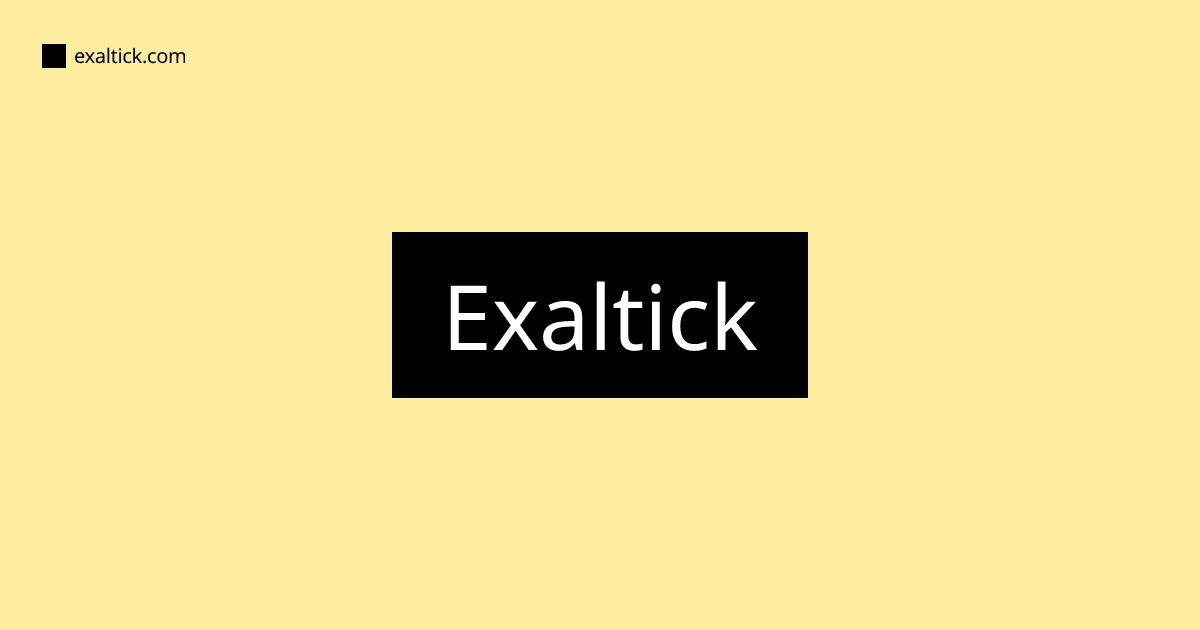 Exaltick gallery image