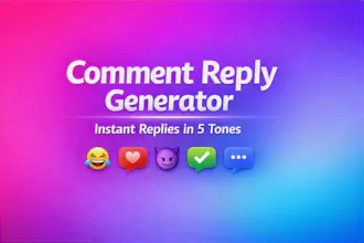 Comment Reply Generator gallery image