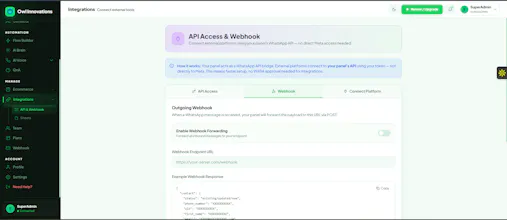 Owl Innovations WhatsApp API gallery image