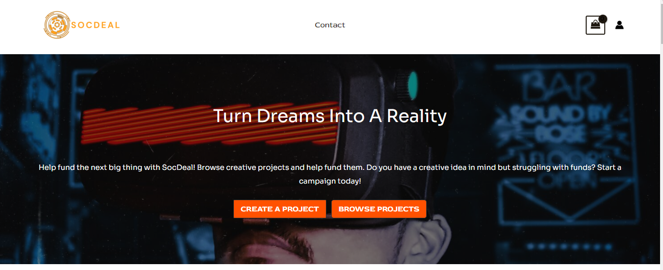 Socdeal: crowdfunding voor de toekomst - Crowdfunding voor de toekomst.Fonds vandaag, bouw morgen! media 1