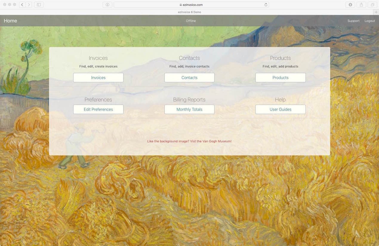 ezInvoice gallery image