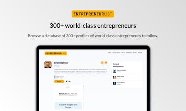 Entrepreneur List 2.0 gallery image