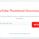 YouTube Thumbnail Downloader