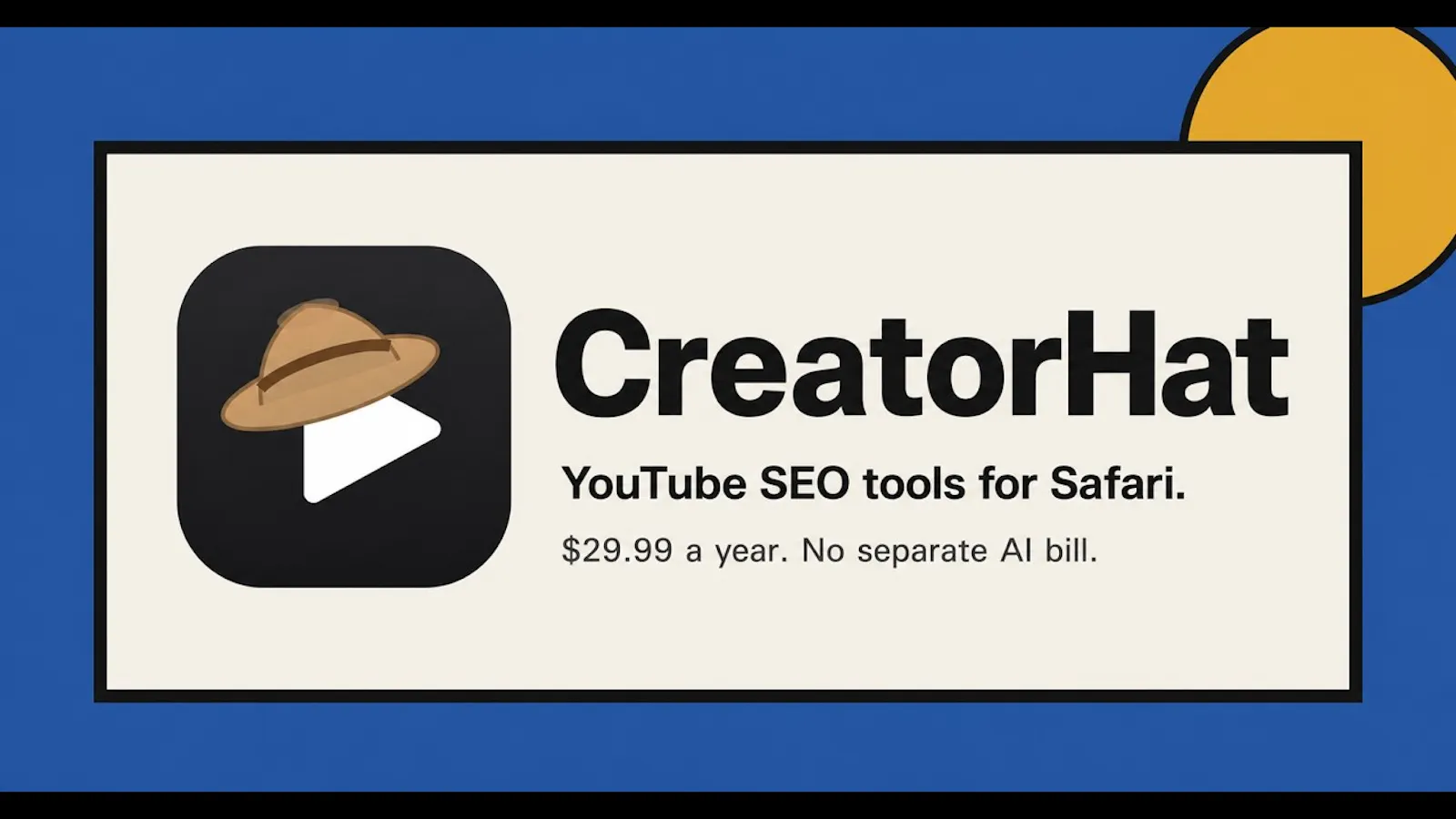 CreatorHat screenshot 1 (video preview)