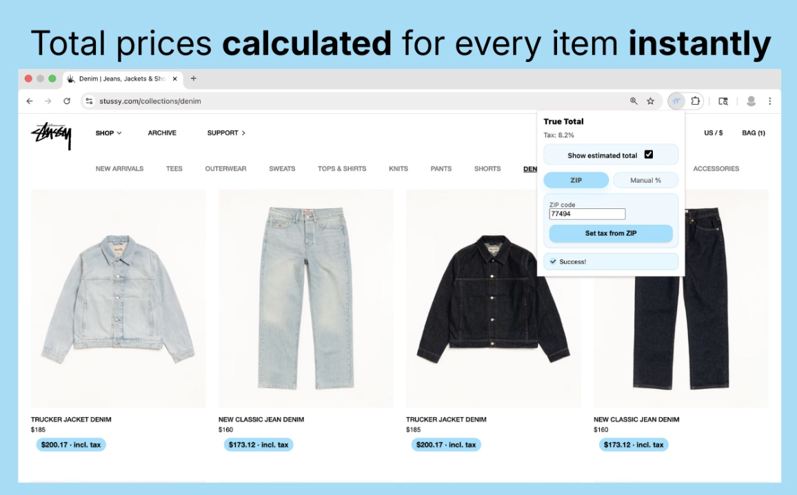 True Total gallery image