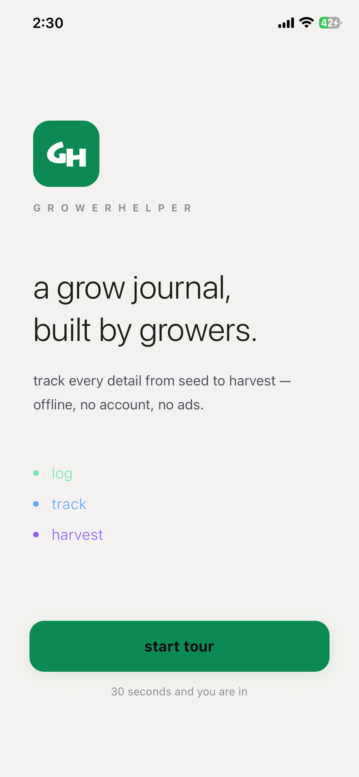 GrowerHelper gallery image