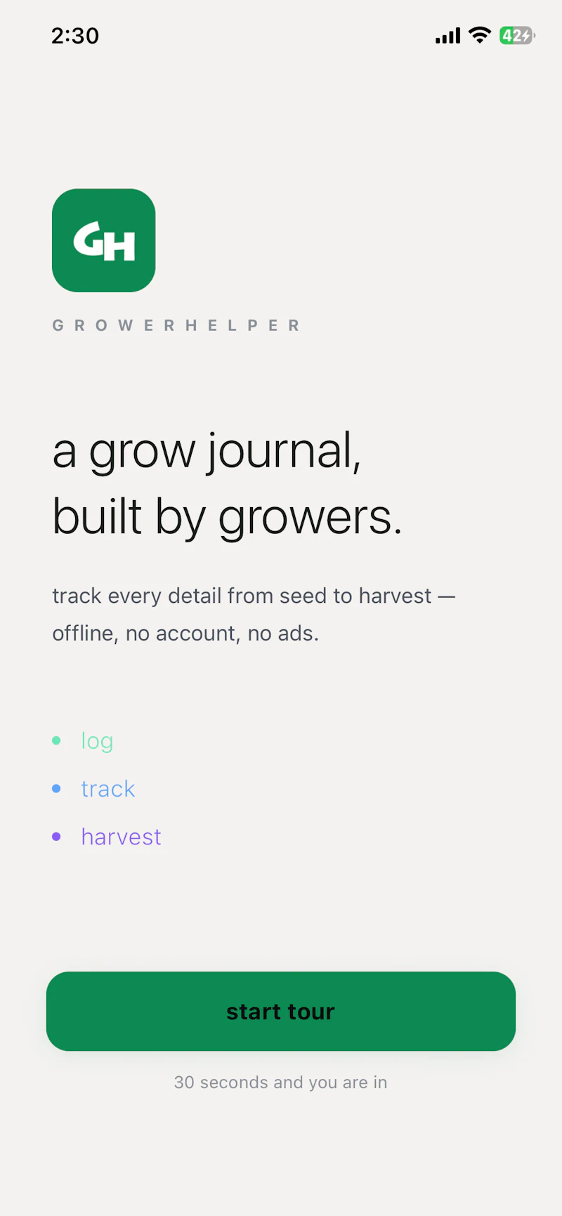 GrowerHelper screenshot 6