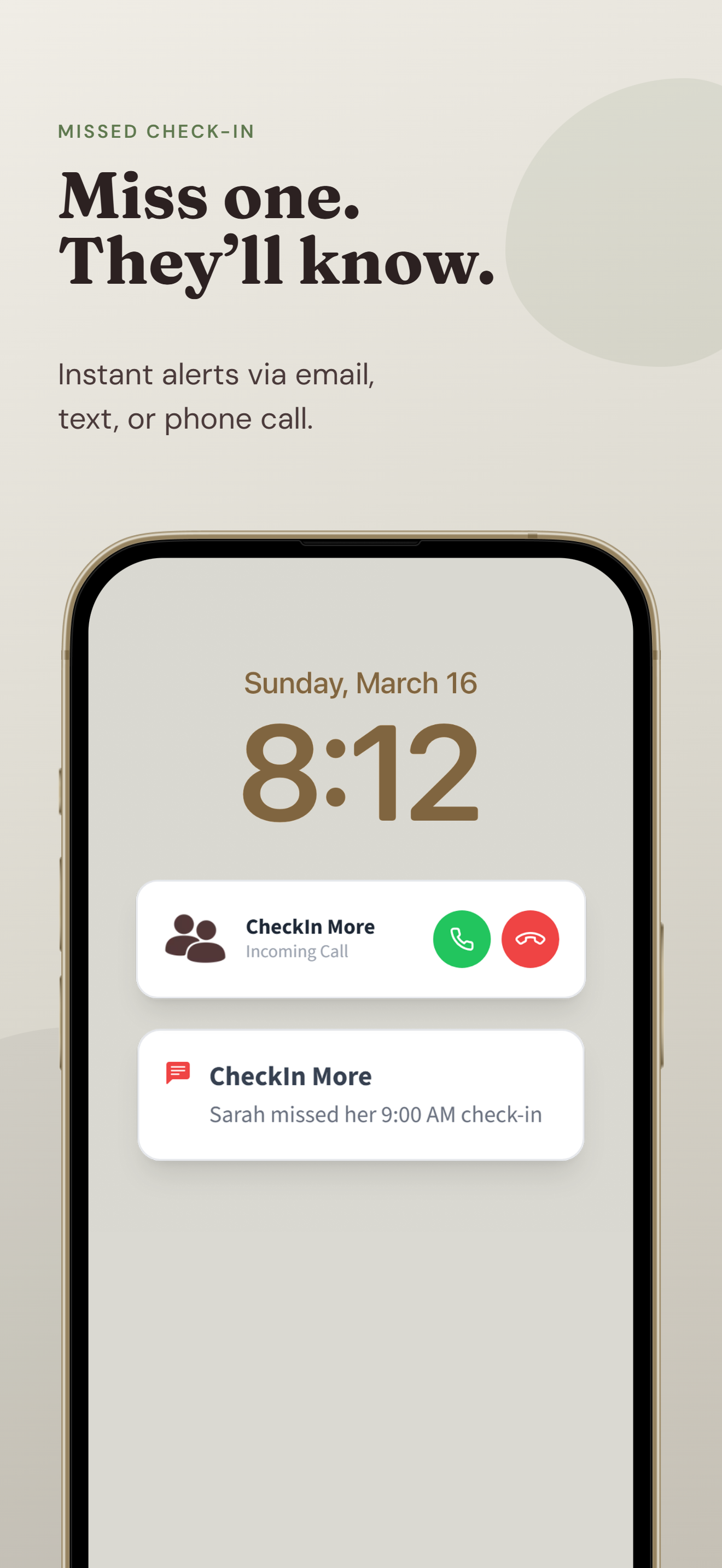 CheckIn More - Screenshot 5 showing product features and functionality