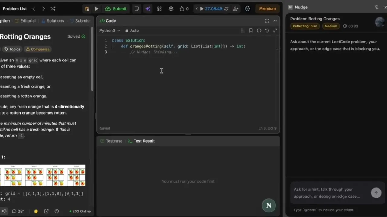 Nudge - AI LeetCode Coach gallery image