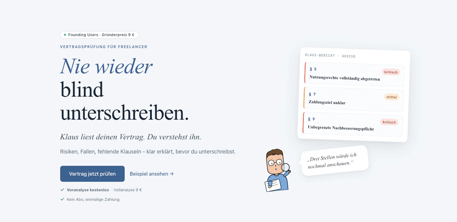 Klauselklaus screenshot 1