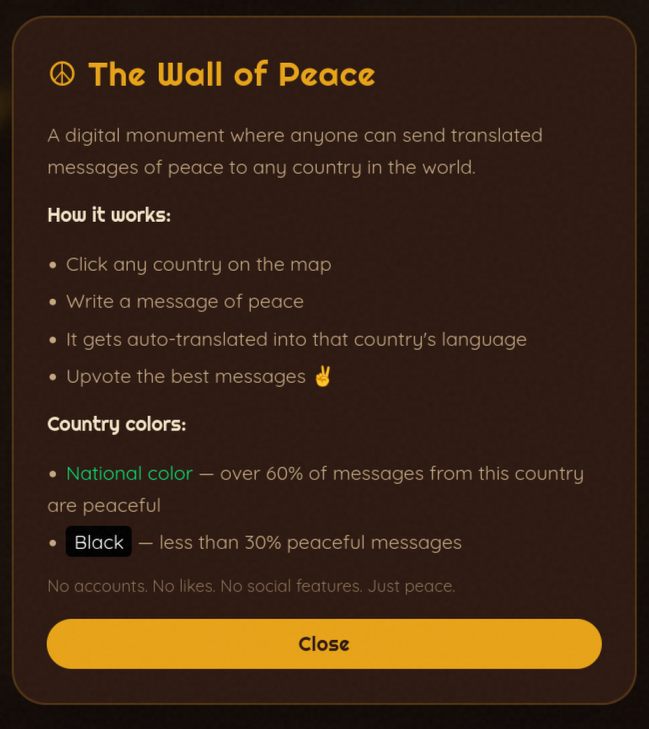 The Wall of Peace gallery image