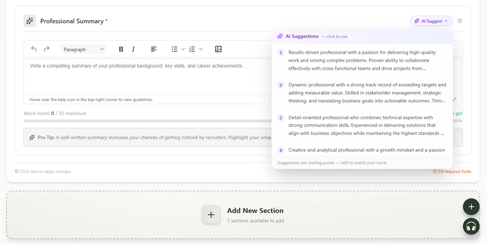 QlimbUp Free AI Career Toolkit screenshot 3