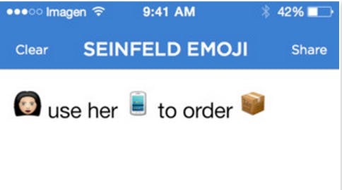 The Seinfeld Emoji app media 1