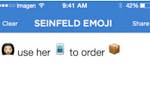 The Seinfeld Emoji app image