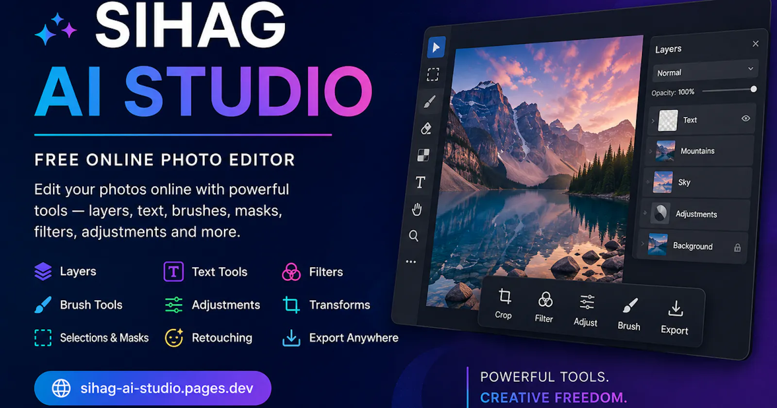 SIHAG AI STUDIO screenshot 1