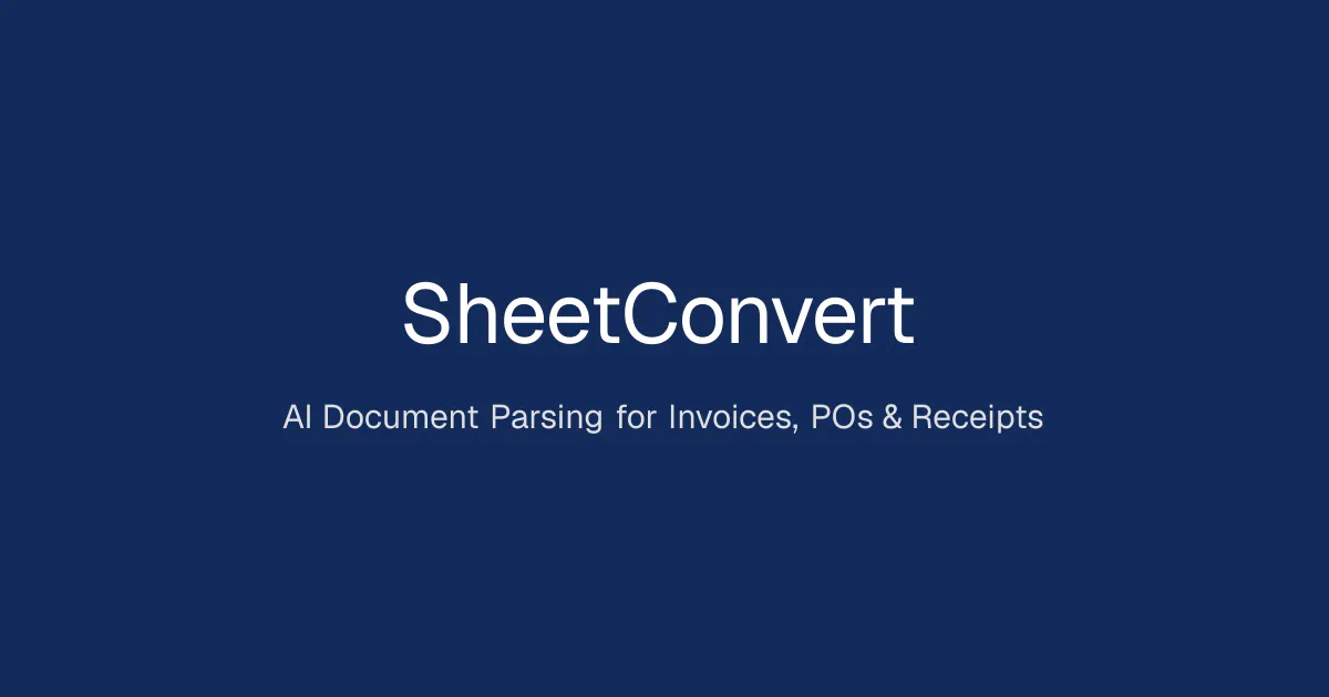 SheetConvert gallery image