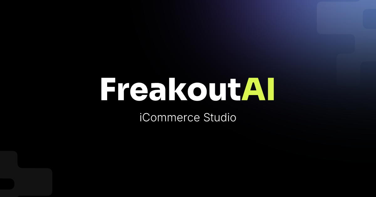 Freakout iCommerce - Main product screenshot demonstrating key features and user interface