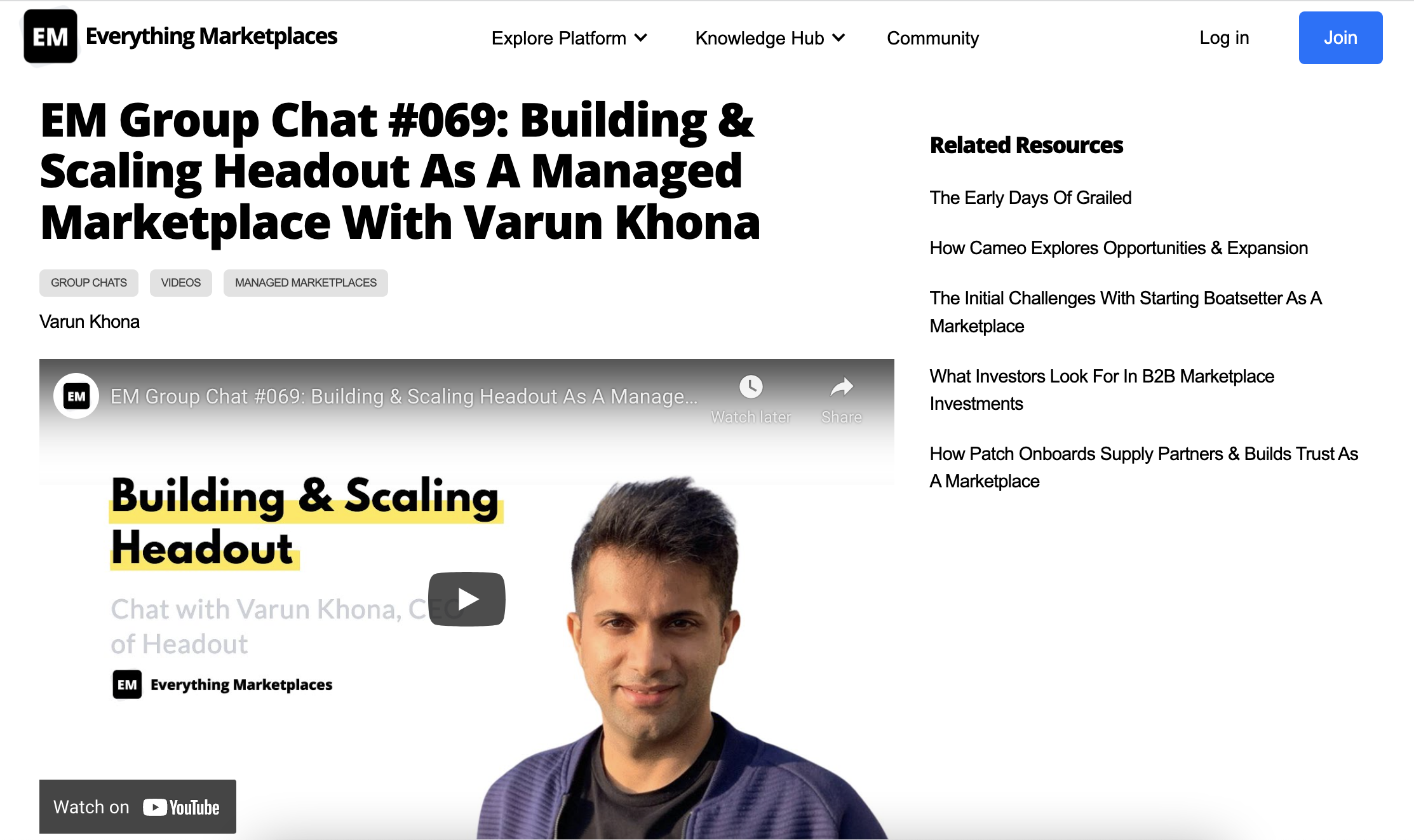 Marketplace Knowledge Hub gallery image