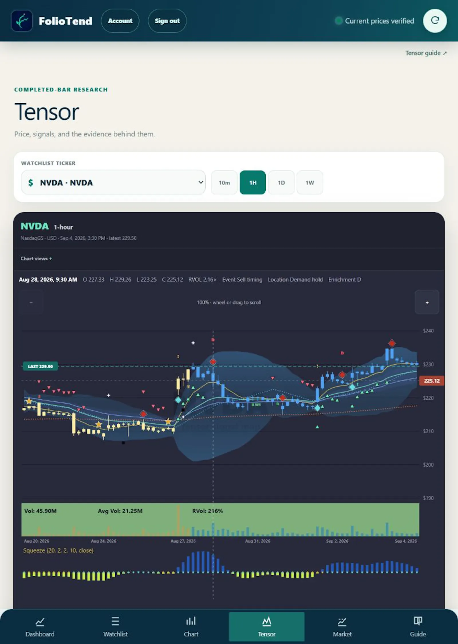 FolioTend screenshot 1