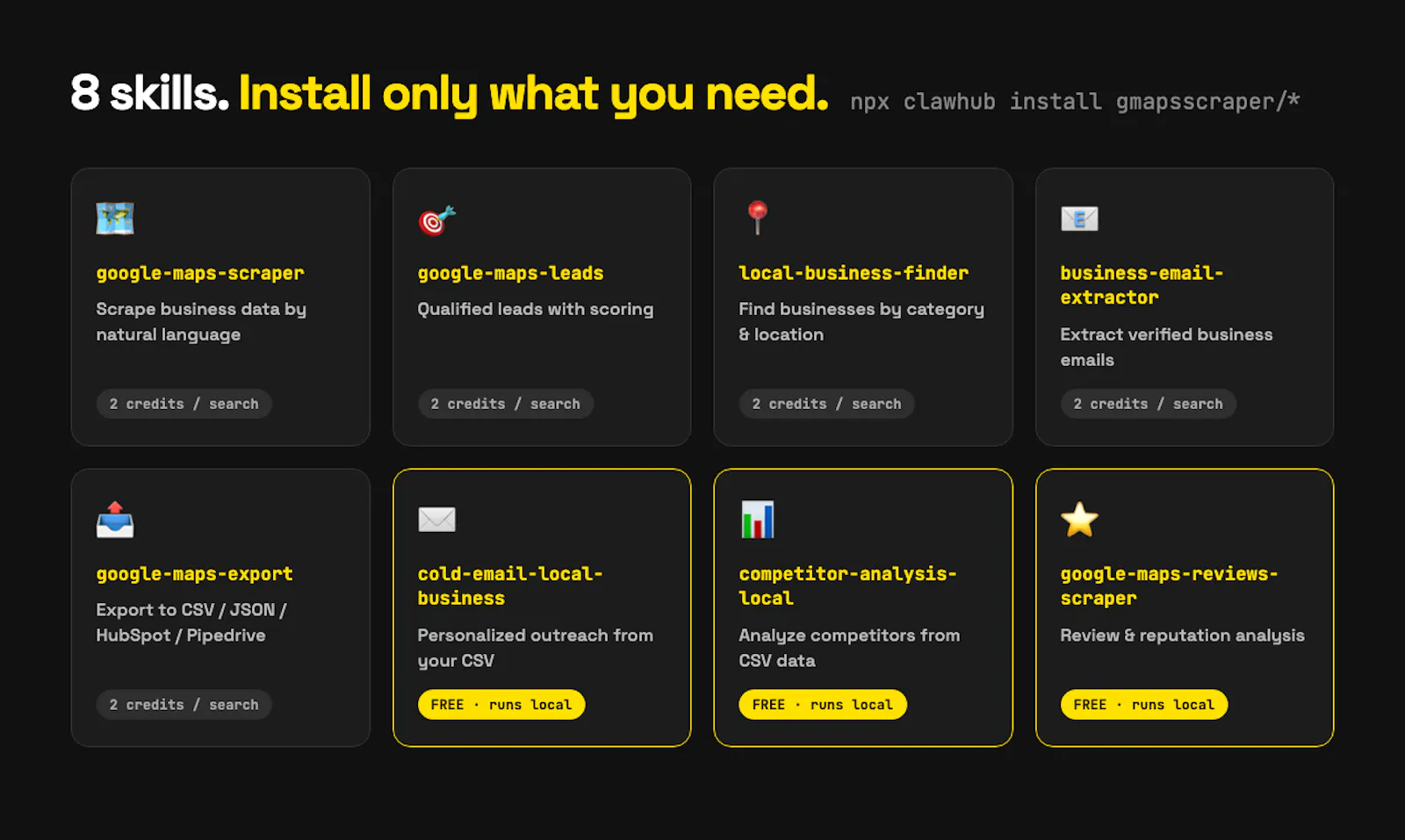 Google Maps Agent Skills screenshot 3