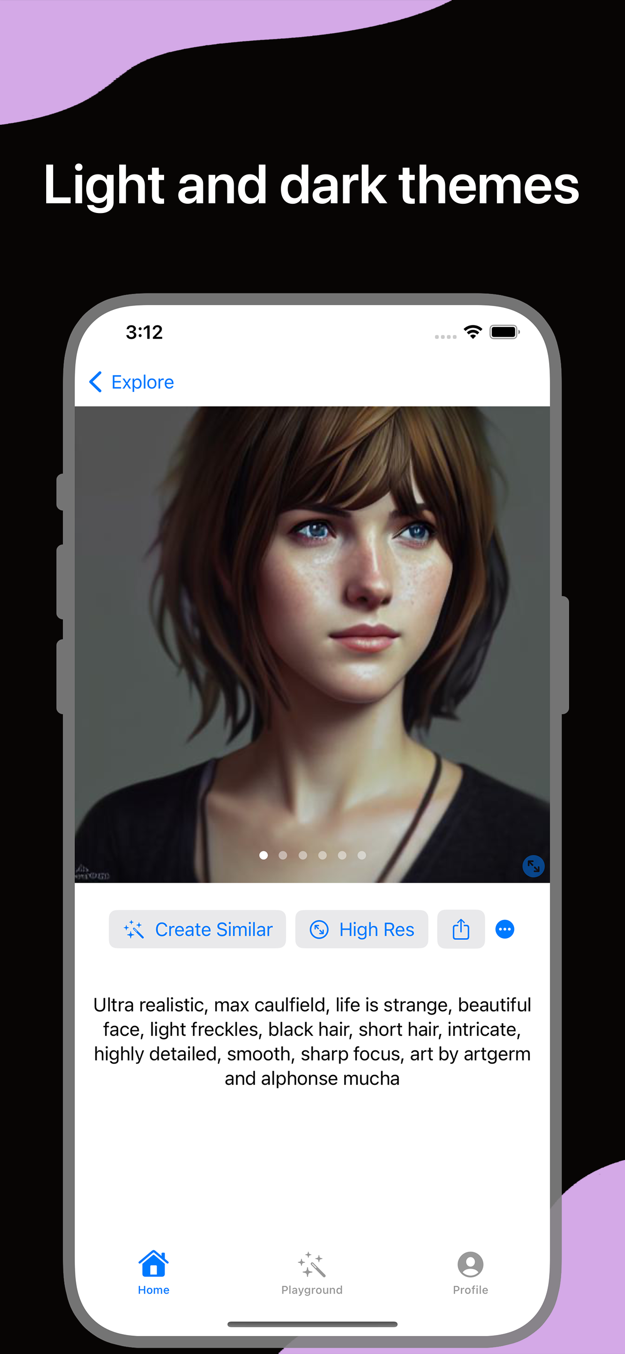 迅速なアート - AIでアートを作成しますメディア6