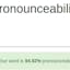 Pronounceability