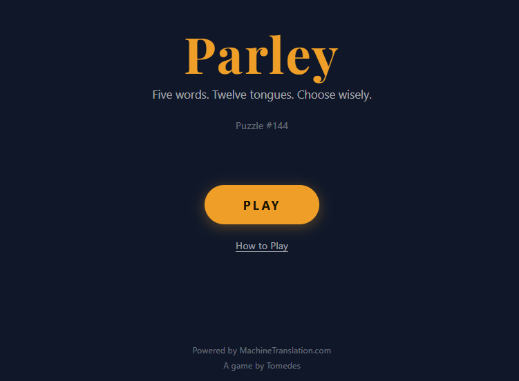Parley — The Daily Translation Puzzle gallery image