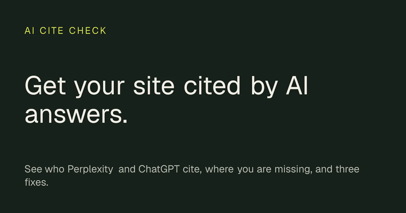 AI Cite Check screenshot 2
