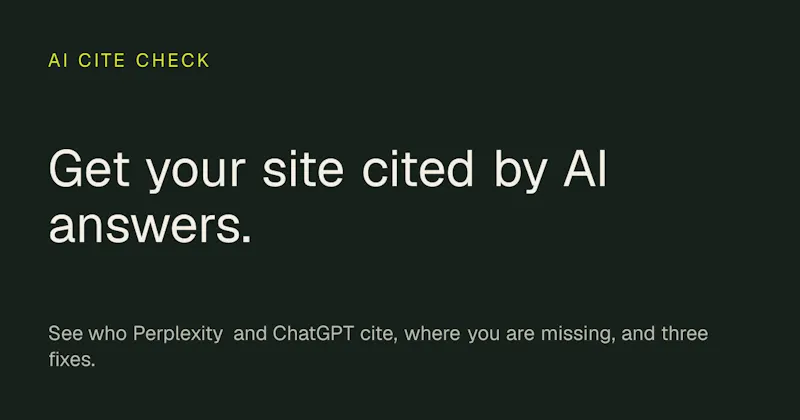 AI Cite Check screenshot 2
