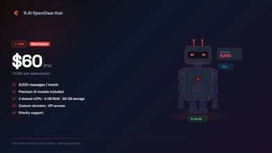 R. AI OpenClaw Hub gallery image