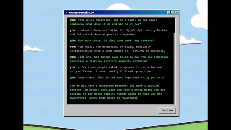 The GTM Co-Founder screenshot 1 (video preview)