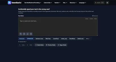 Convert Case Tool gallery image