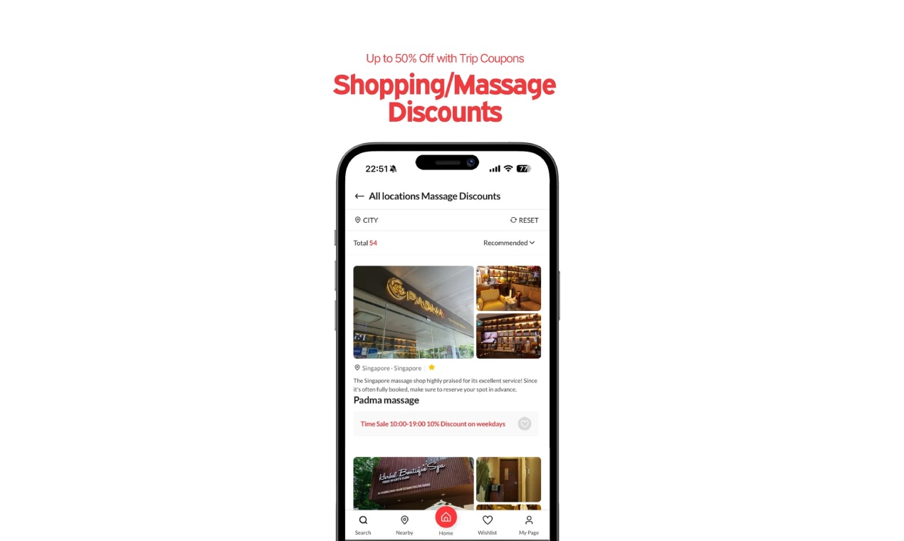 Média Coupon de voyage - Les réductions de massage, de restauration et d'achat vous attendent! 5