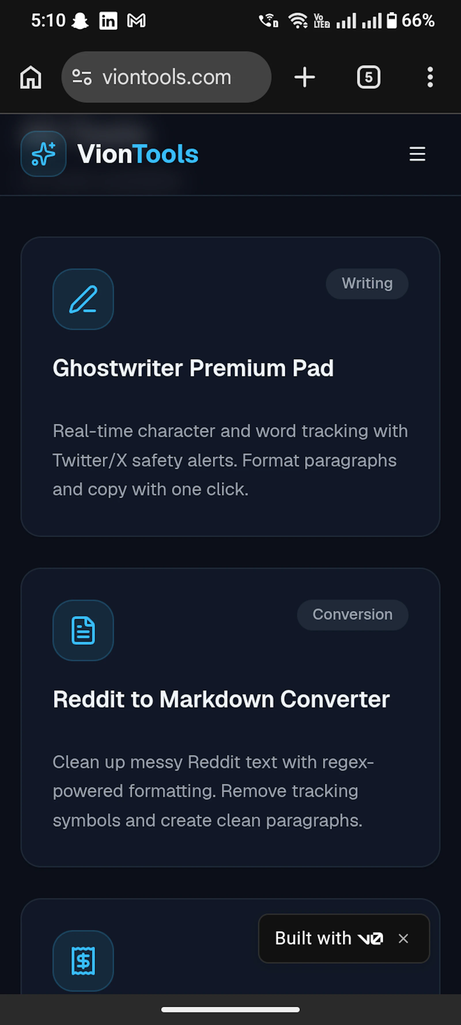 VionTools screenshot 5