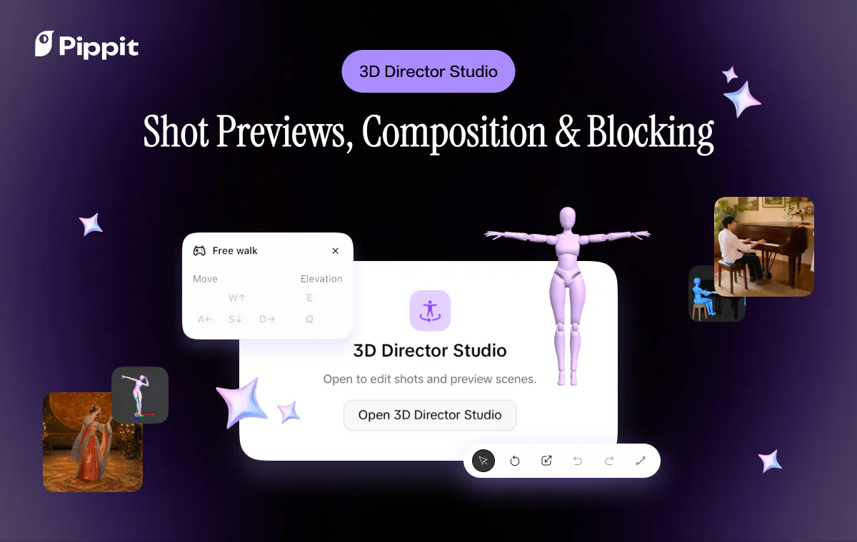 3D Director Studio by Pippit AI gallery image