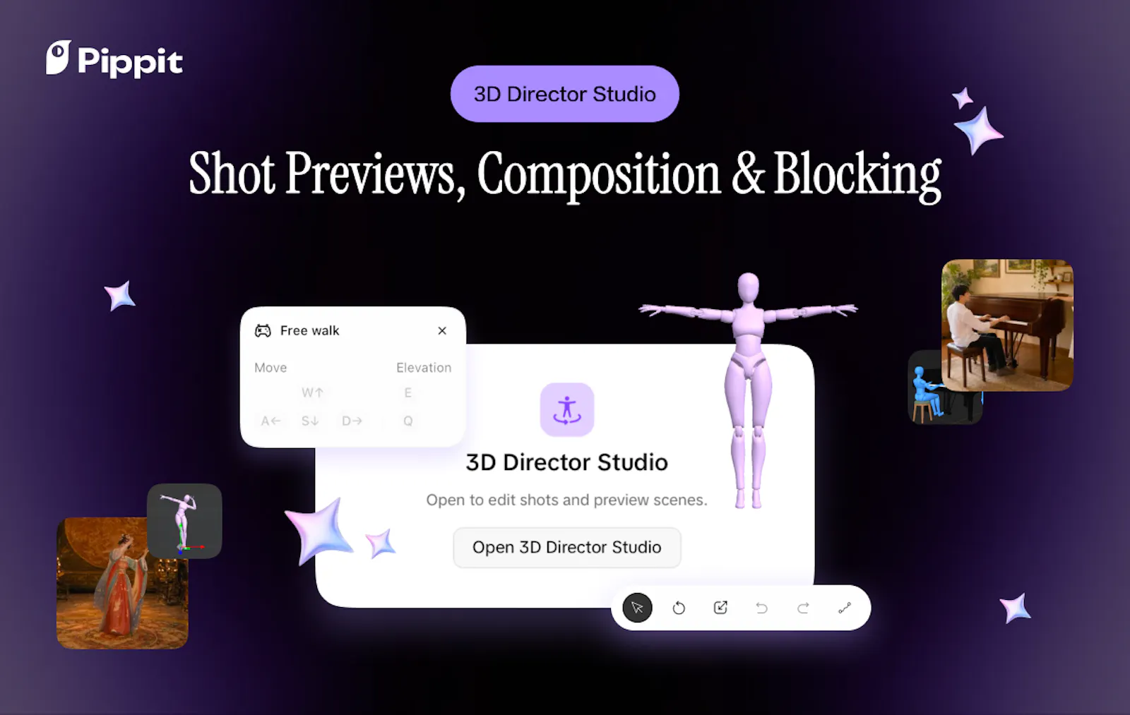 3D Director Studio by Pippit AI screenshot 3