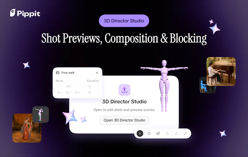 3D Director Studio by Pippit AI screenshot 3