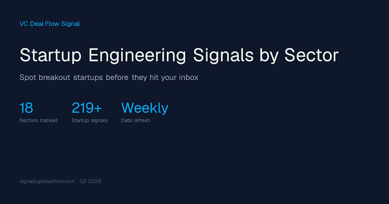 VC Deal Flow Signal screenshot 1