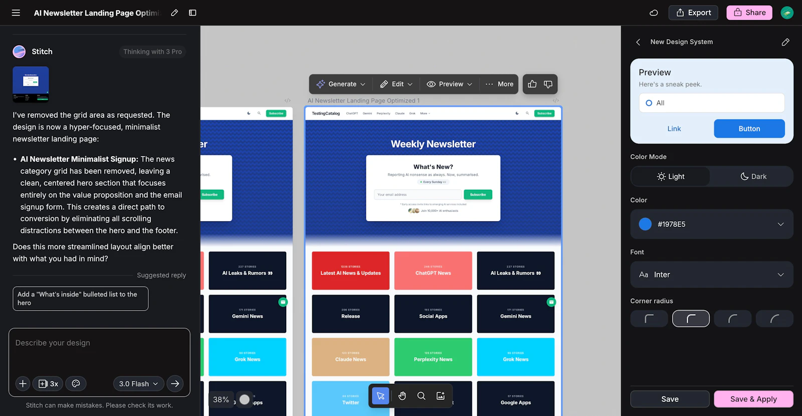 Stitch 3.0 by Google screenshot 5